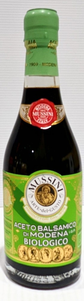 Mussini Organic Balsamic Vinegar 250ml
