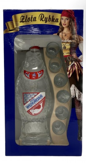Zlota Rybka Vodka Glass Pack