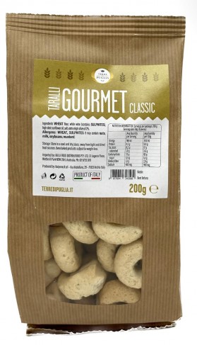 Terre Taralli  Gourmet Classic 200g