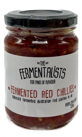 The Fermentalists Fermented Red Chillies 220g