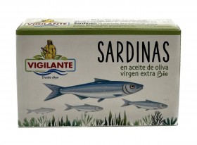 Vigilante Sardines In Evoo Organic 120g