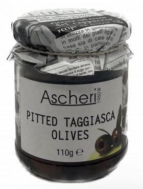 Ascheri Pitted Taggiasca Olives 110g