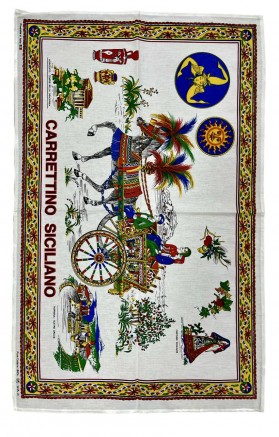 Tea Towels Sicilia Carretto
