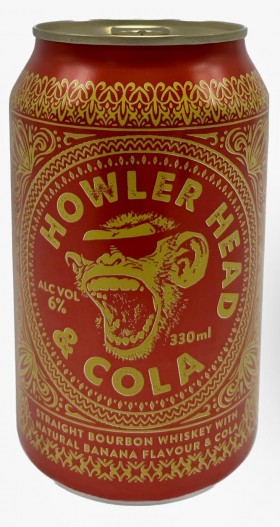 Howler Head Bourbon and Cola Cans 330ml