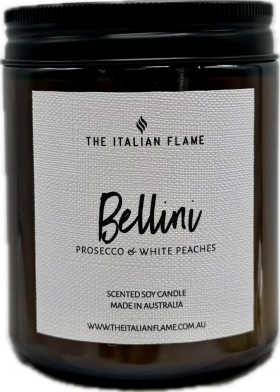 The Italian Flame Bellini Medium Candle