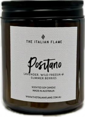 The Italian Flame Positano Medium Candle