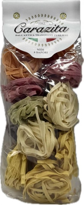 Carazita Nidi Pasta Six Flavours 250g