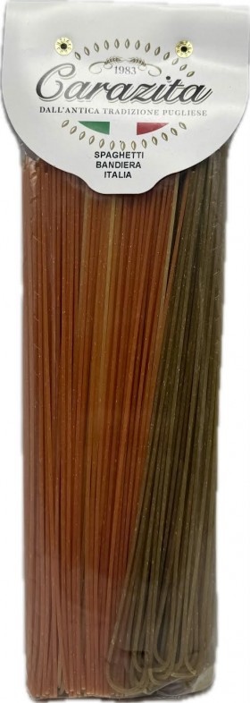 Carazita Spaghetti Italian Flag 500g
