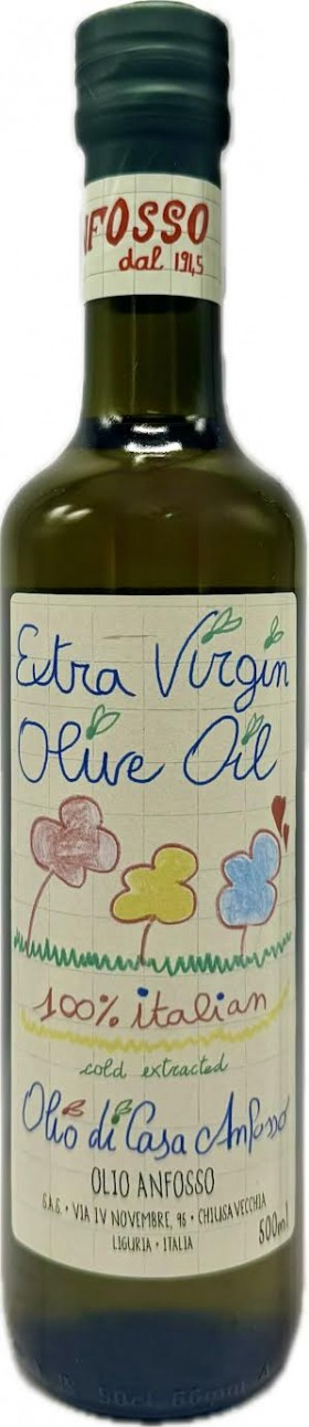 Anfosso Extra Virgin Olive Oil 500ml Liguria