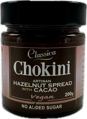 Classica Chokini Hazelnut Spread W Cacao 200g