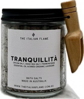 The Italian Flame Tranquilita Bath Salts