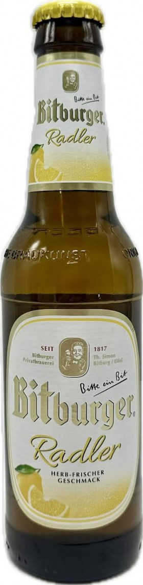 Bitburger Radler Bottle 330ml