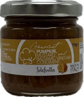 Solefrutta Pumpkin Mustard Balsamic Jam 110g