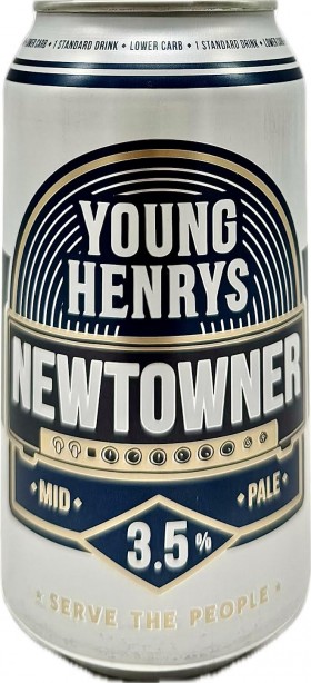 Young Henry Mid Pale Newtowner 3.5 375ml Can