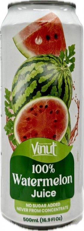 Vinut Watermelon Juice 500ml Can