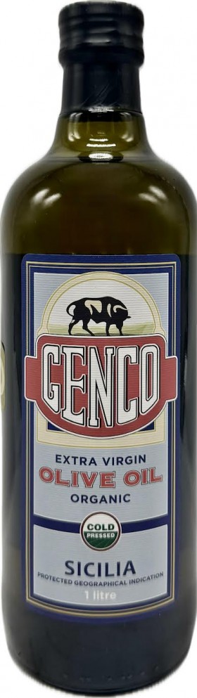 Genco 1lt Organic Evoo Sicilia