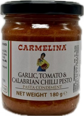 Carmelina Garlic Tomato E Calabrian Chilli Pesto