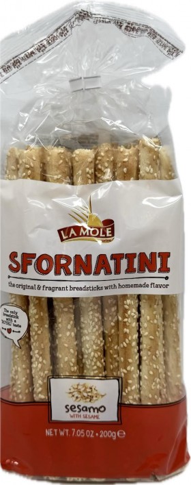 La Mole Sesame Breadsticks Sfornatini 200g