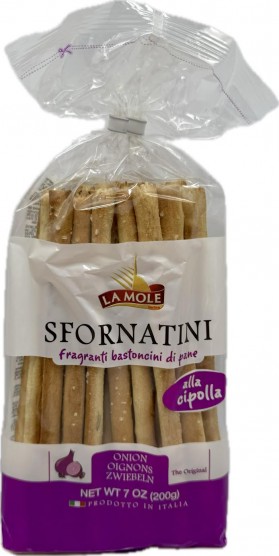La Mole Onion Breadsticks Sfornatini 200g