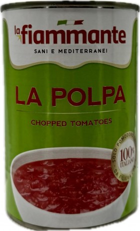 La Fiammante Chopped Tomatoes Tin 400g