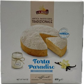La Mole Torta Paradiso Yoghurt Vanilla Cake 400g