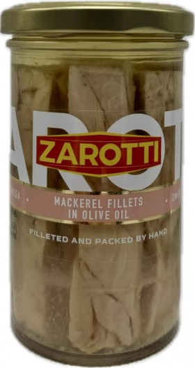 Zarotti Mackerel Fillets In Olive Oil 250g