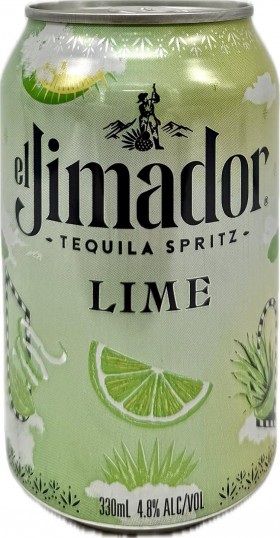 El Jimador Lime Spritz Tequila 330ml Cans