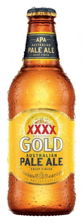 Tooheys Xxxx Gold Pale 375ml Bottles