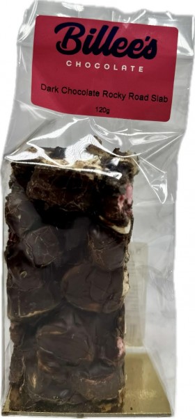 Billees Dark Chocolate Rocky Road Slab 120g
