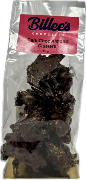 Billees Dark Chocolate Almond Clusters 150g