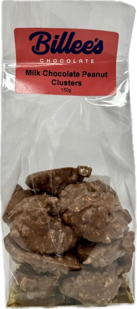 Billees Milk Chocolate Peanut Clusters 150g