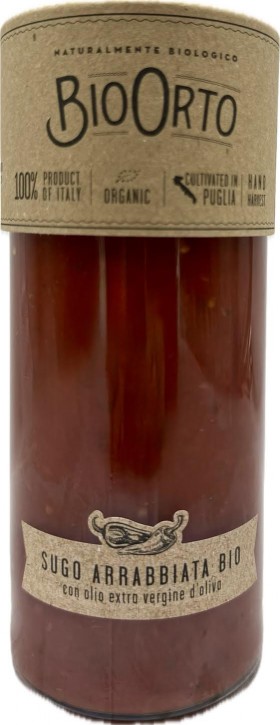 Bio Orto Sugo Arrabbiata Organic 550g