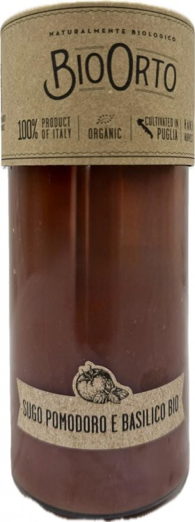 Bio Orto Sugo Basil Organic 550g