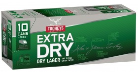 Tooheys Xtra Dry 10 Pack Cans