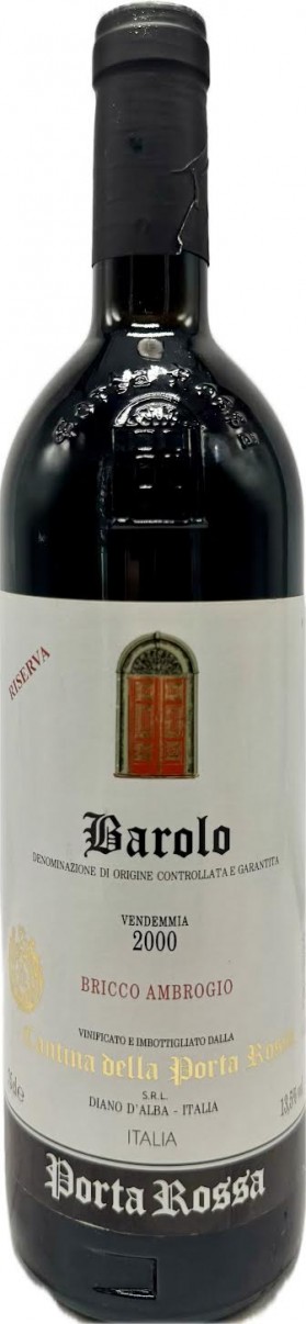Porta Rossa 2000 Barolo Riserva