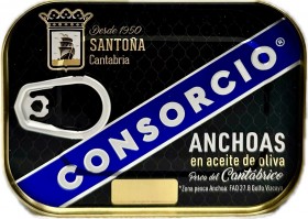 Consorcio Anchovies In Olive Oil 74g