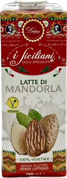 Dolgam Latte Di Mandorla 1lt I Siciliani