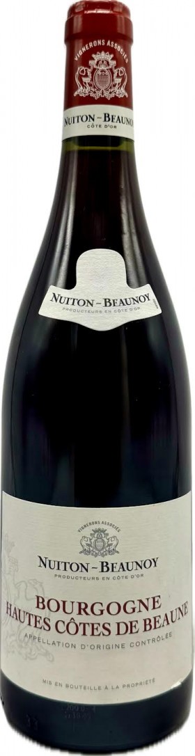 Nuiton Beaunoy Hautes Cotes De Beaune Rouge