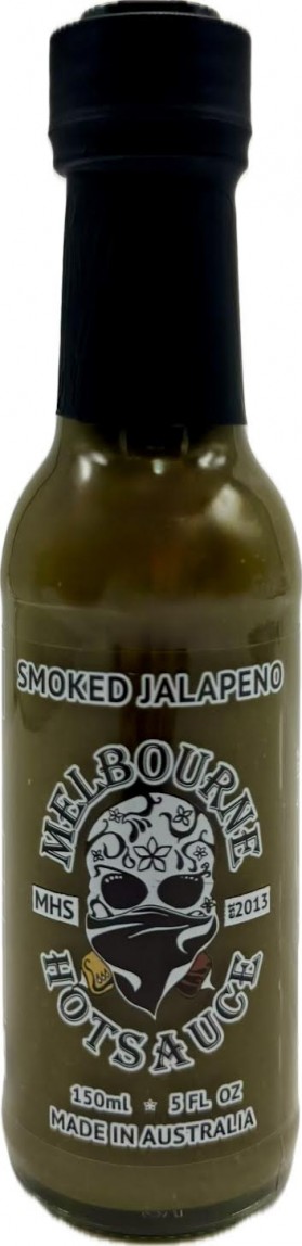 Melbourne Hotsauce Smoked Green Jalapeno 150ml