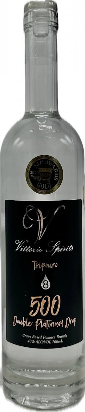 Tsipouro Double Platinum 40 Percent 700ml