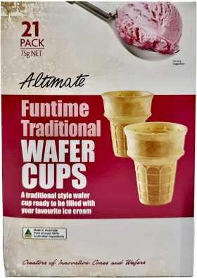 Altimate Wafer Cups 21pk 75g