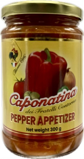 Contorno Caponatina Pepper Appetizer 300g