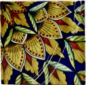 Coaster Stories Floral Tile