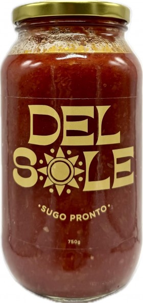 Del Sole Sugo Pronto Heat N Serve In Evo 750g