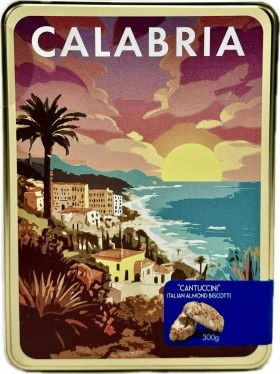 Italia Calabria Tin Almond Biscuit 300g