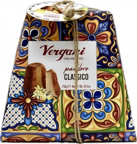 Vergani Pandoro Classico Handwrapped 750g