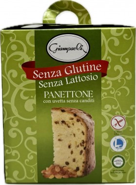 Giampaoli Gf Panettone With Raisins 400g