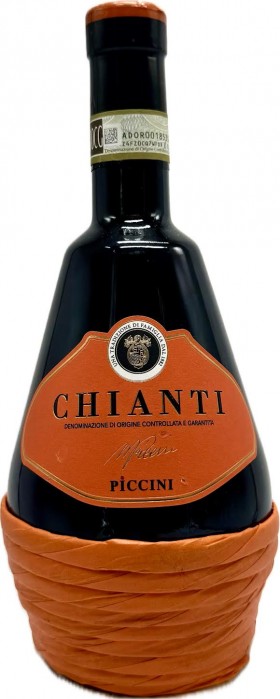 Piccini Chianti Orange Label Fiasco Docg 750ml