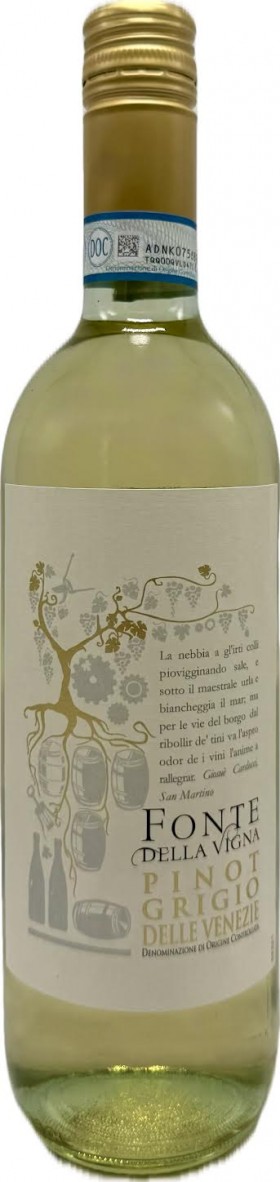 Fonte Della Vigna Pinot Grigio Delle Venezie