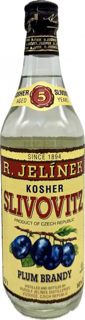 Jelinak 5 Year Old Kosher Slivovitz